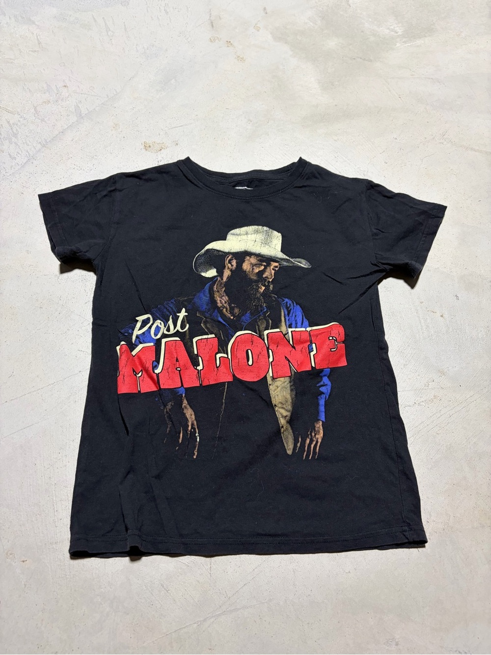 Post Malone Posty co Black Graphic Tee small